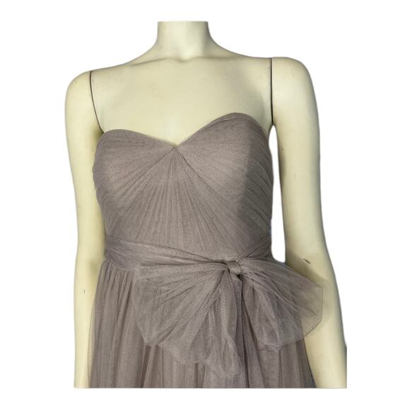 Jenny Yoo Women's Annabelle Convertible Tulle Column Dress size 6 - Picture 7 of 16